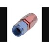 Aeroquip -10 AN Hose, Straight, Anodized, Red/Blue, Aluminum FCM1014